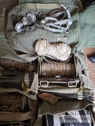 Zestaw minerski kompanijny ZMK (z częściowym wyposażeniem) 